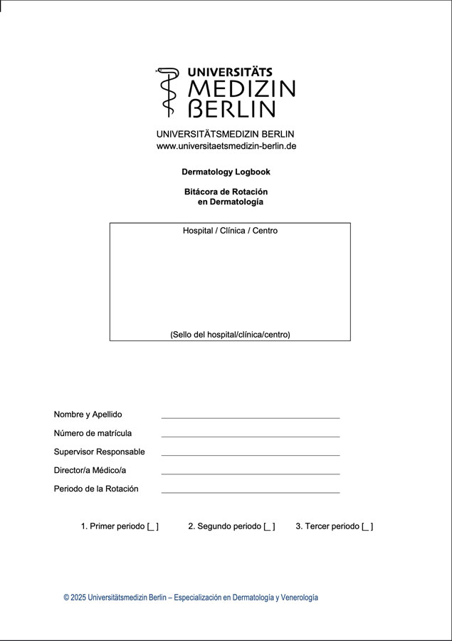 Dermatology Logbook